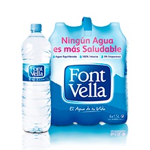 AGUA FONTVELLA 1,5LT.